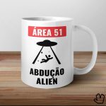 Caneca Alien Área 51