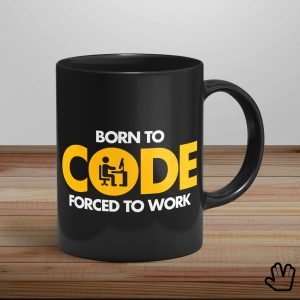 Alternative view of Caneca Born To CODE