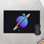 Mouse Pad Geek Saturno 35 x 25 cm