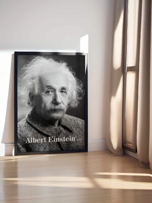 Quadro Albert Einstein Loja Nerd2 scaled 1