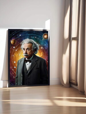 Quadro Albert Einstein Loja Nerd3 1 scaled 1