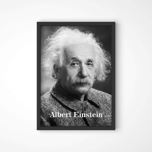 Quadro Albert Einstein Loja Nerd3