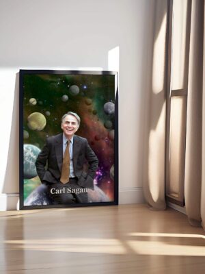Quadro Carl Sagan Loja Nerd3 2 scaled 1