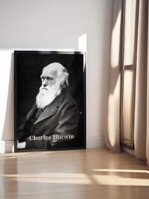Quadro Charles Darwin Loja Nerd3 scaled 1
