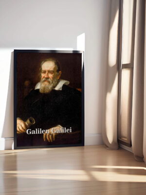 Quadro Galileu Galilei Loja Nerd1 scaled 1