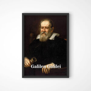 Quadro Galileu Galilei Loja Nerd2