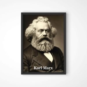 Quadro Karl Marx Loja Nerd