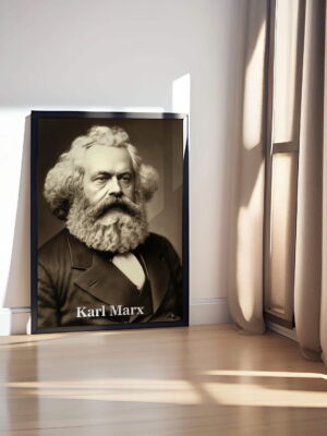 Quadro Karl Marx Loja Nerd2 scaled 1