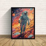 Quadro Astronauta Color