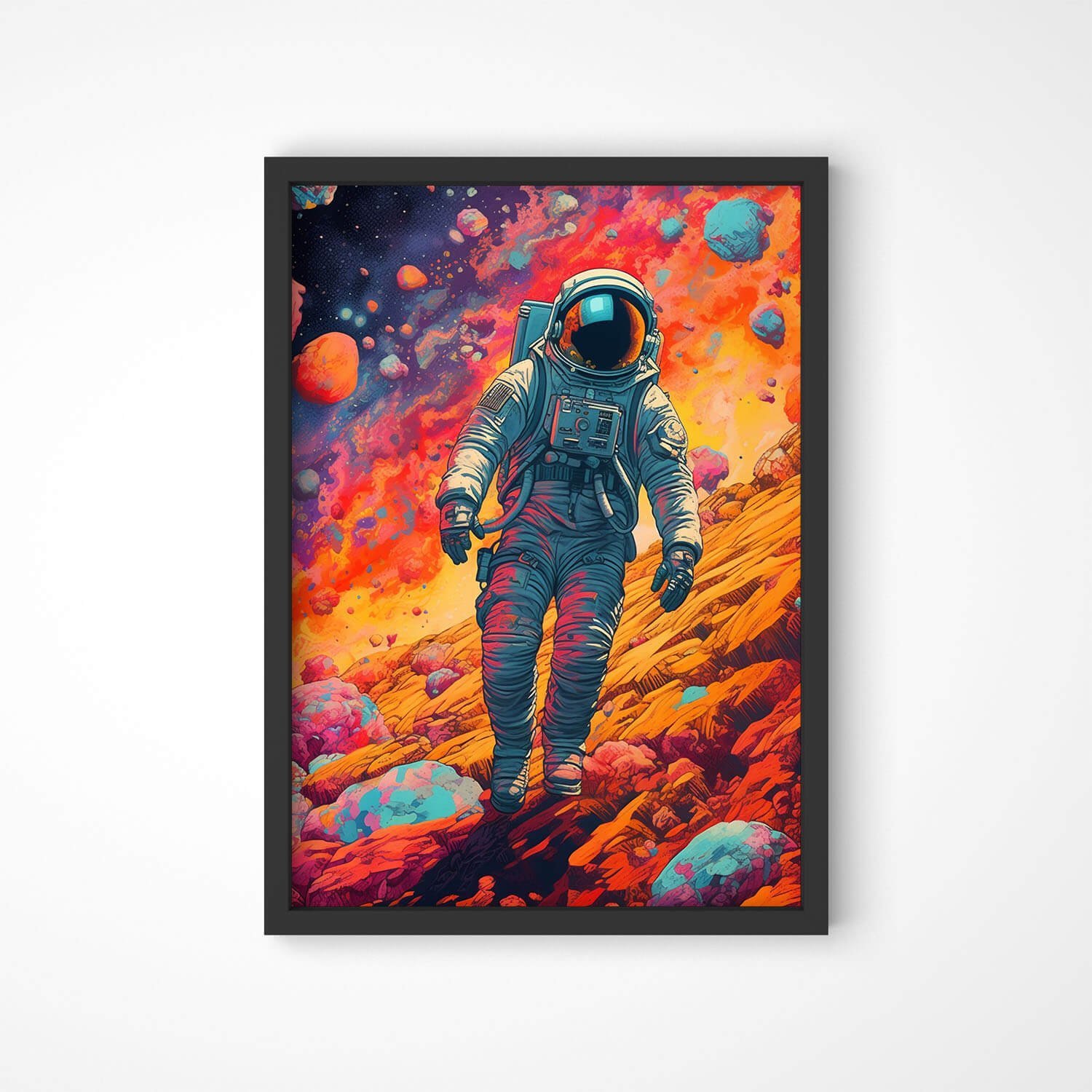 Quadro Astronauta Color - Imagem 4