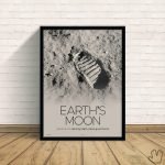 Quadro Pegadas Na Lua - Nasa