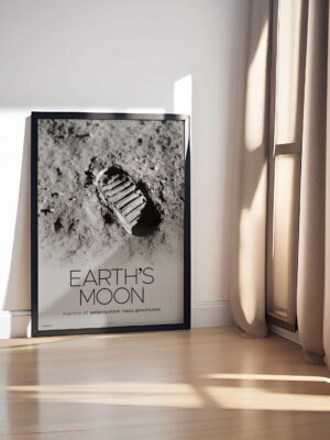 Quadro LojaNerd PegadasNaLua2 scaled 1