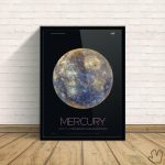 Quadro Planeta Mercúrio - Nasa