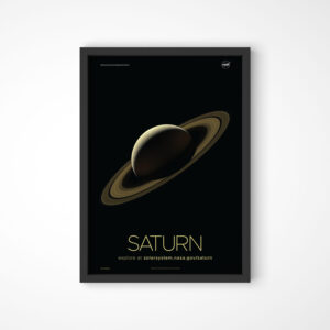 Quadro LojaNerd PlanetaSaturno2