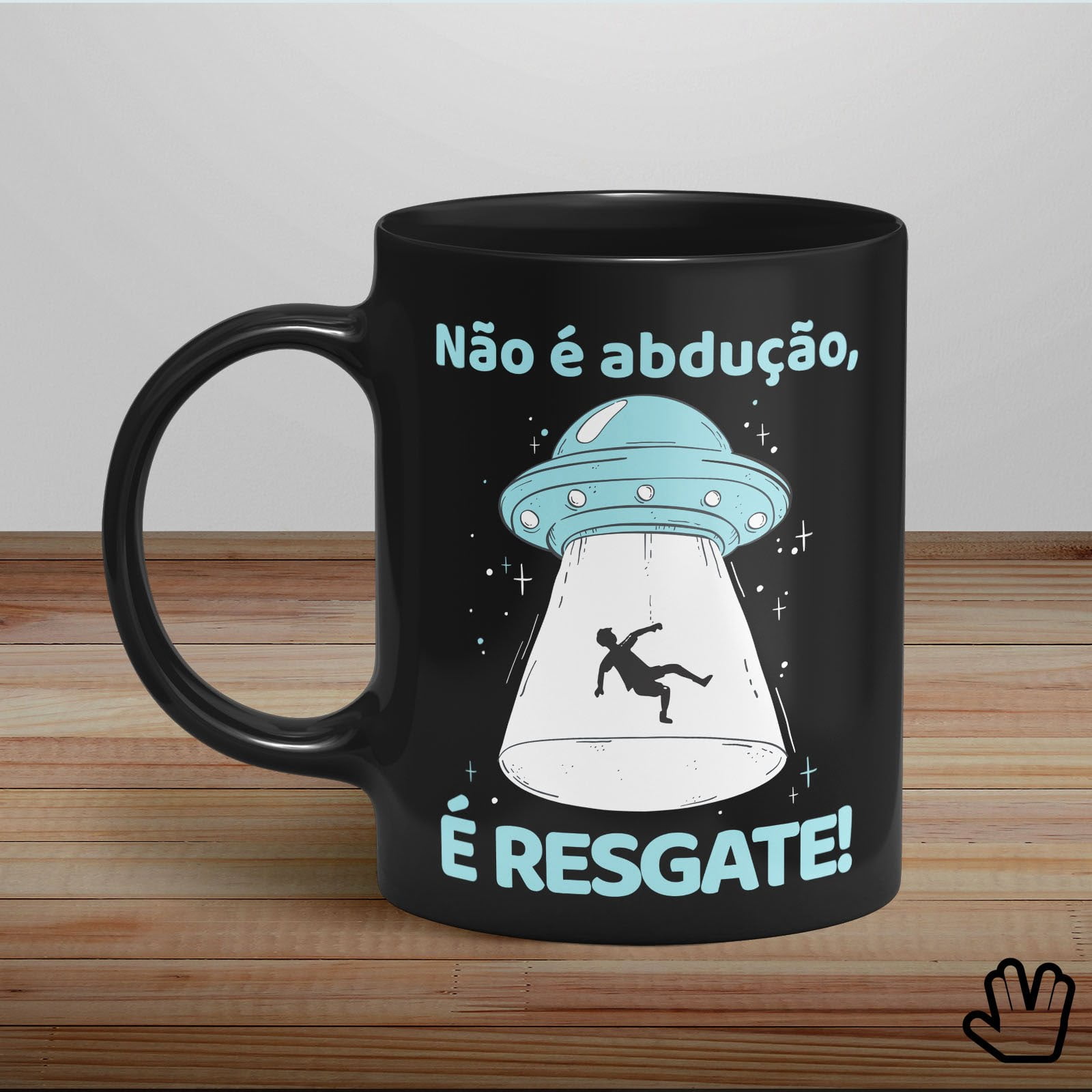 Caneca Não é Abdução, É RESGATE!