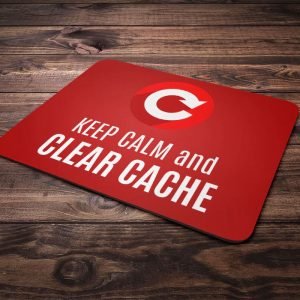 Mouse Pad Clear Cache
