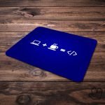 Mouse Pad Pc + Coffee = Code