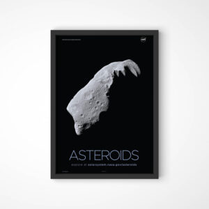 quadro asteroides nasa loja nerd 04