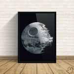 Quadro Estrela Da Morte