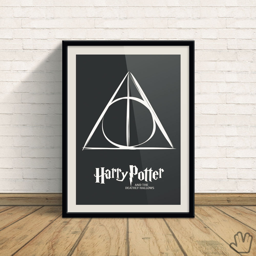 Quadro Harry Potter E As Relíquias Da Morte