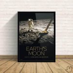 Quadro Homem Na Lua - Nasa