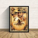 Quadro Indiana Jones E A Última Cruzada