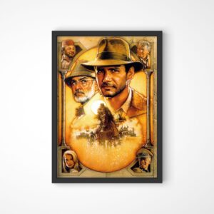 quadro indiana jones ultima cruzada loja nerd 04