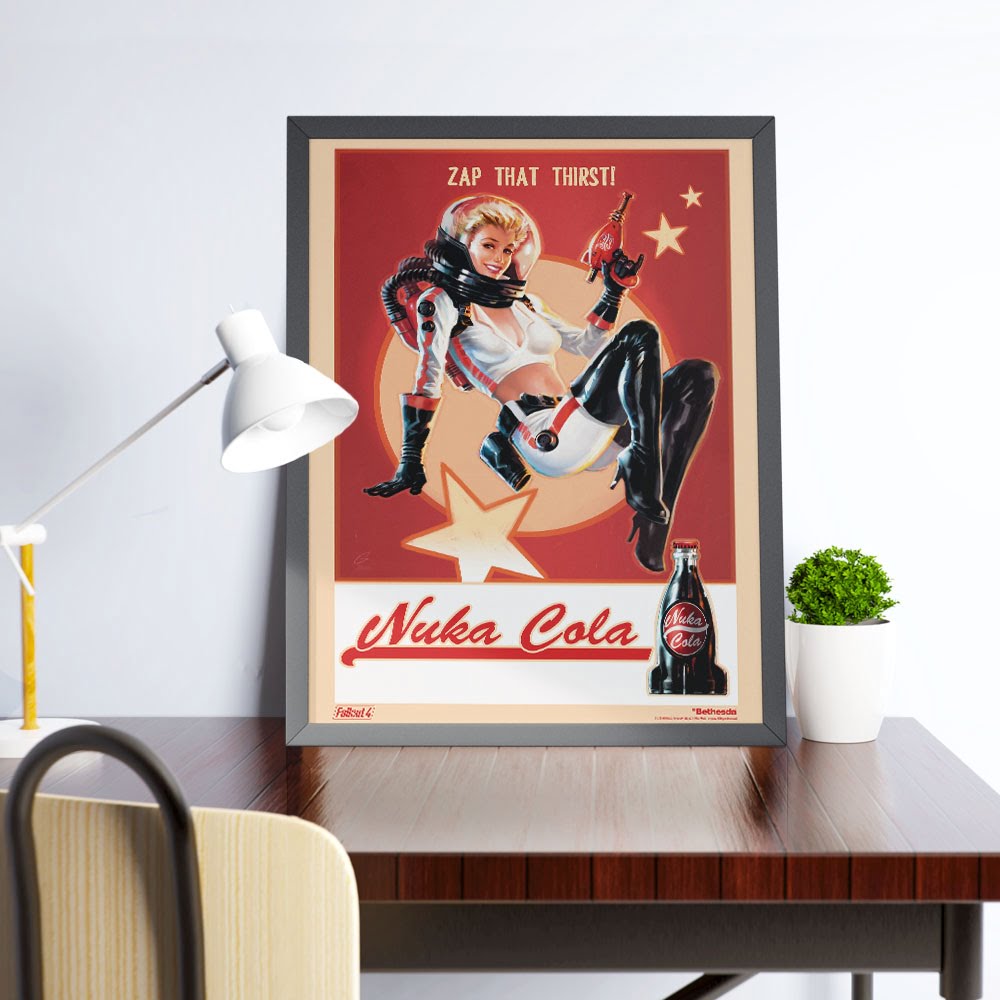 Quadro Nuka-Cola Vintage - Fallout 4 - Imagem 3