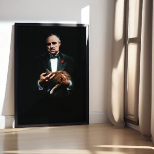 quadro o poderoso chefao loja nerd 03 scaled e1711975939166