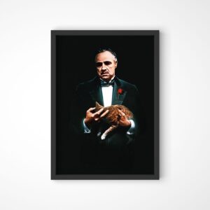 quadro o poderoso chefao loja nerd 04