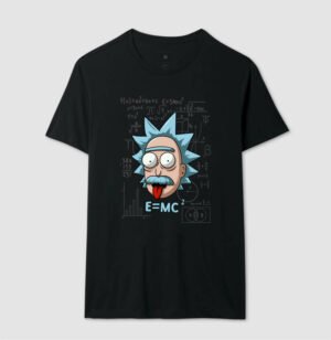 Alternative view of Camiseta E=mc² Einstein Rick