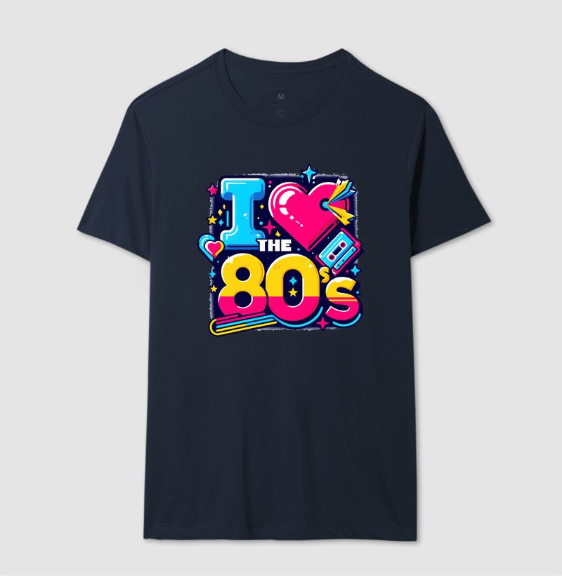 Camiseta Eu Amo os Anos 80! 4 Camiseta Eu Amo os Anos 80! - Imagem 4