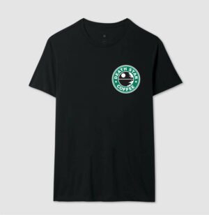 Alternative view of Camiseta Death Star Coffee