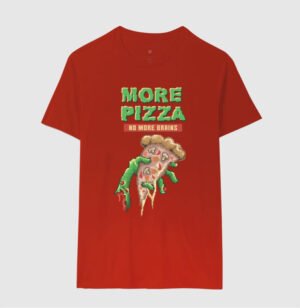 Camiseta More Pizza no More Brain 14 7f263b8bab4550471facf436ad3130ac