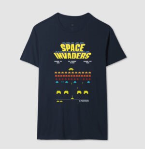 Camiseta Space Invaders 6 aed4a57fbed94354203ac8385ae1d430