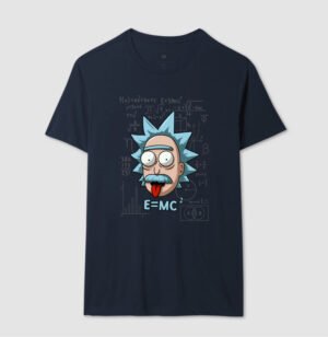 Camiseta E=mc² Einstein Rick 8 b034e74658ffdf14ffee91e227feb6e8