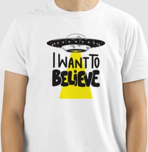 Camiseta I Want to Believe