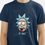 Camiseta E=mc² Einstein Rick